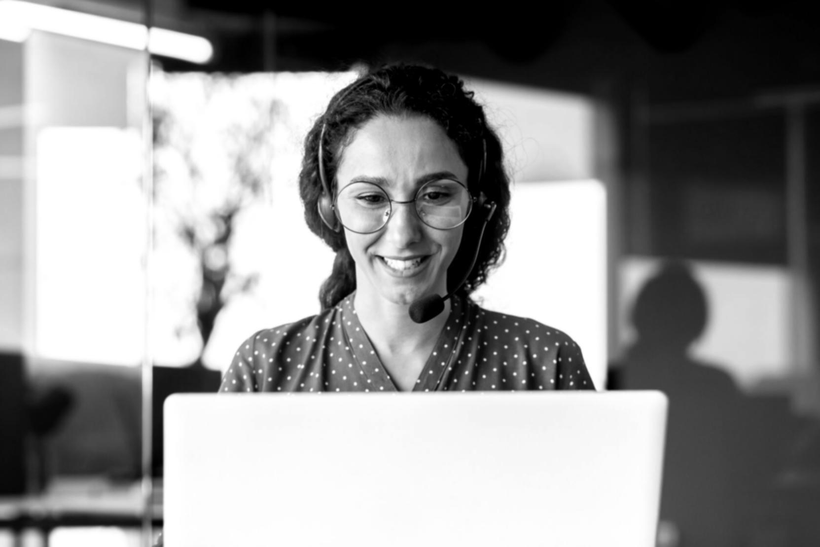 Sala podczas webinaru kasufiu — widok z perspektywy uczestnika